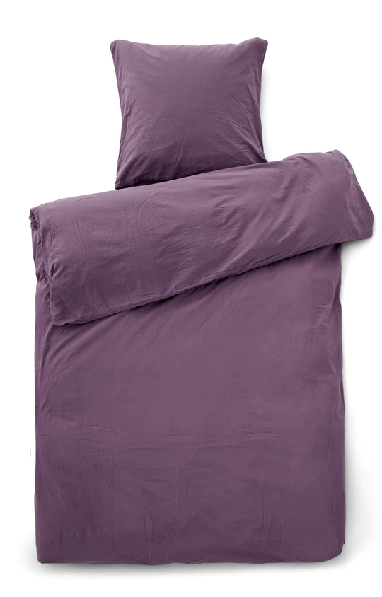 Stone Seingjarklæðir, Plum 140x220/60x63cm