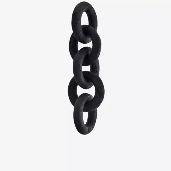 Endurnýtslutræ Keta 12x38cm Svart